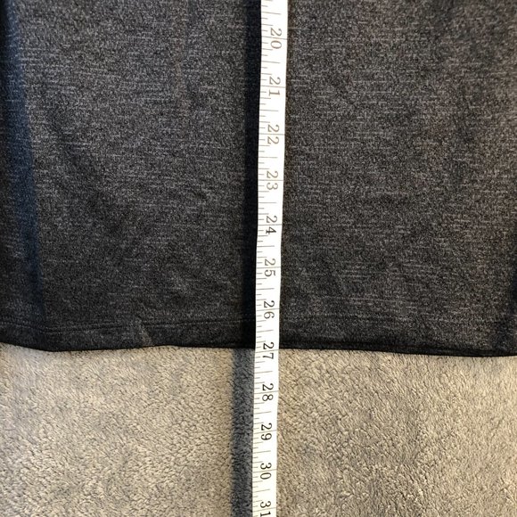 Tapout Men's Small Gray Mock Neck Quarter Zip Long Sleeve Shirt UFC MMA Athlete - Picture 9 of 10